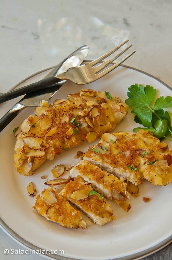 How To Make Crispy Almond Chicken Tenderloins • Great for Company