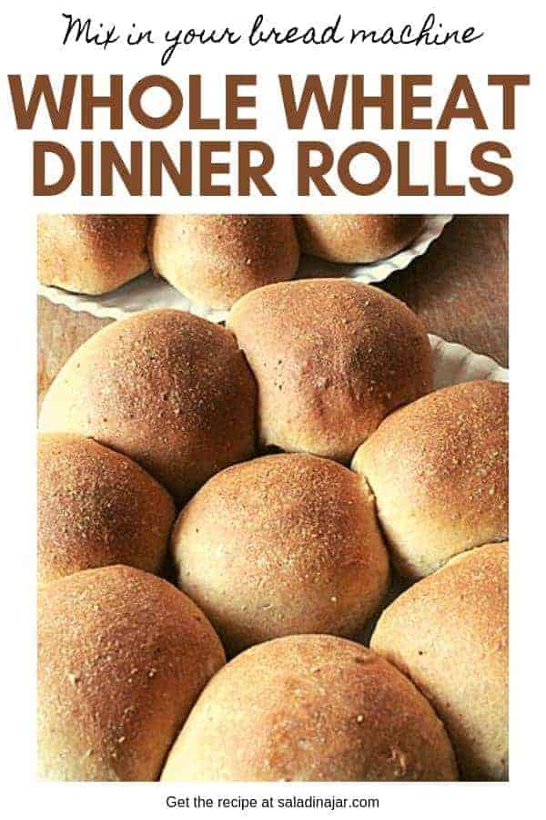 Perfect Whole Wheat Rolls Crafted with a Bread Machine