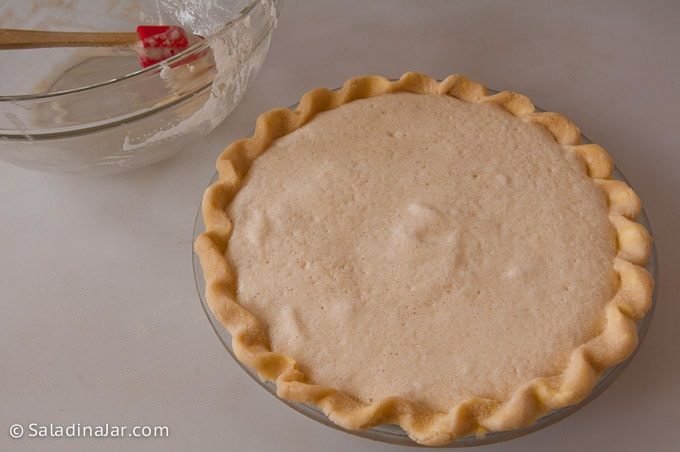 pie ready to put in the oven