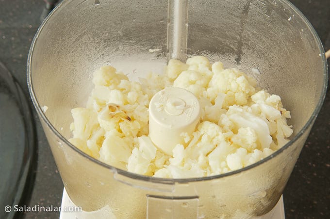 cauliflower in food processor