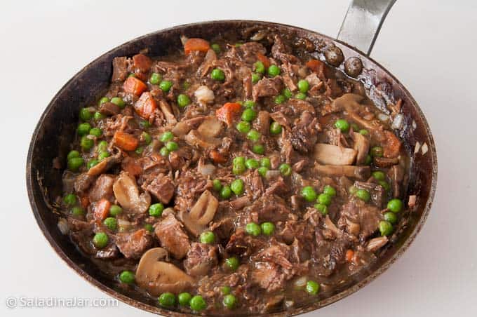 warming leftover roast beef, vegetables, and gravy