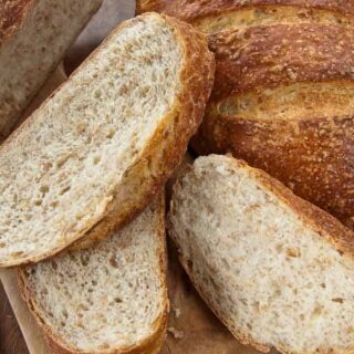 slices of Wheat Berry Bread