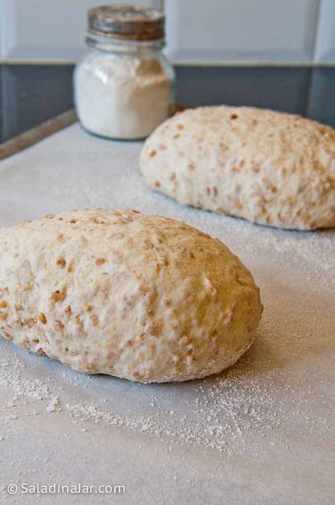 shaping loaves