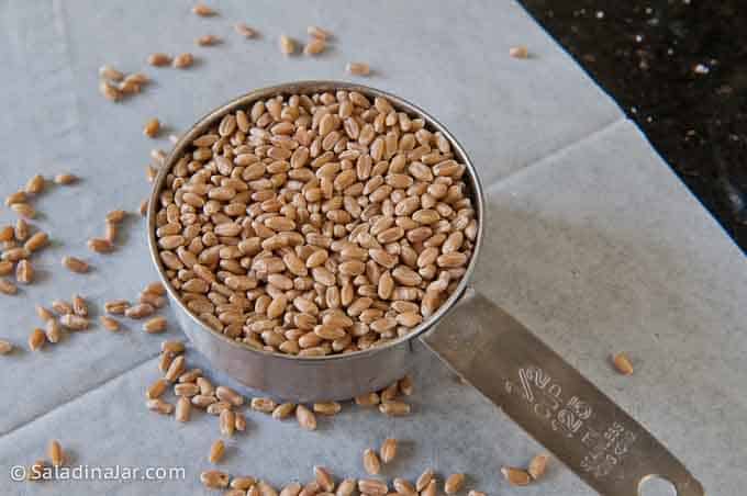 unprocessed wheat berries