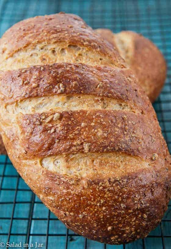 whole loaf -Cracked Wheat Berry Bread