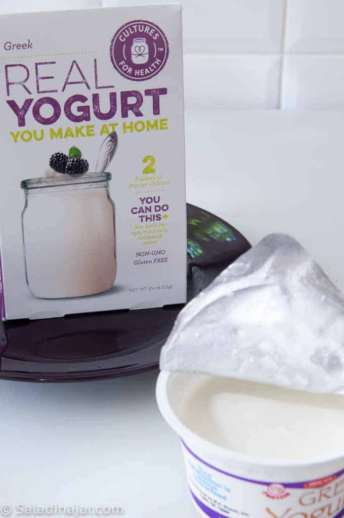  Cultures for Health Vegan Yogurt Starter Culture, 4 Packets  Direct-Set Active Cultures, DIY Dairy Free Yogurt from Soy Milk, Oat Milk  & Other Plant Based Milk