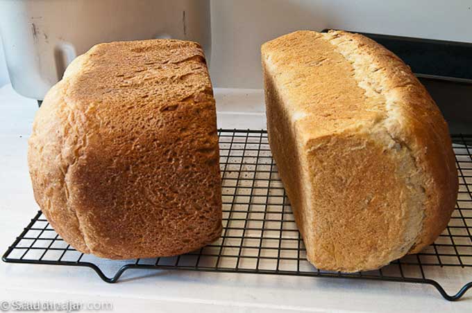 comparing crust texture