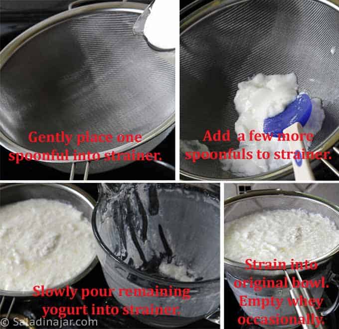 An Easy Way To Strain Yogurt Without Cheesecloth