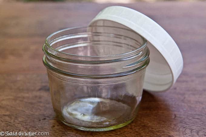 Mason Jar 8 oz With Lid - Dollar Store