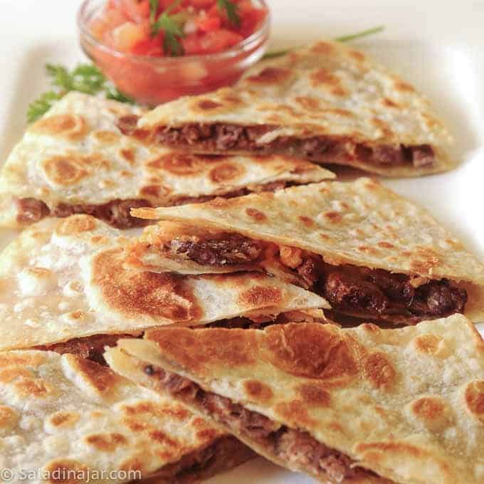 brisket-quesadillas-with-pepper-jack-cheese-a-leftover-brisket-idea