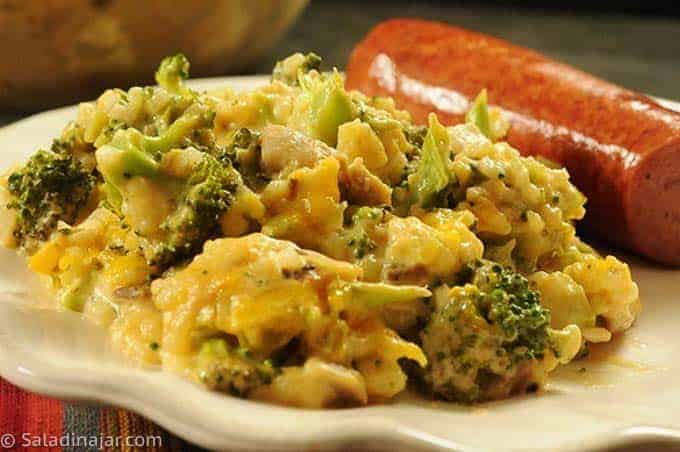 cheez whiz broccoli rice casserole