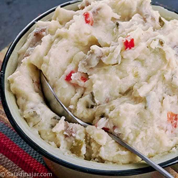 Jalapeño Mashed Potatoes with Cheese (No Gravy Needed)