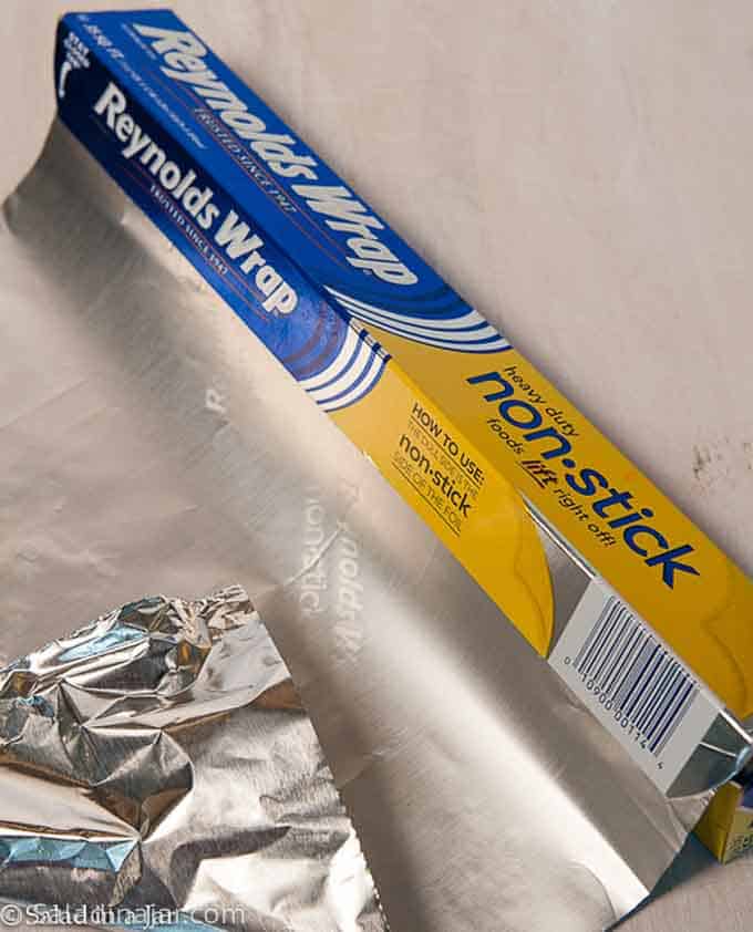 nonstick aluminum foil