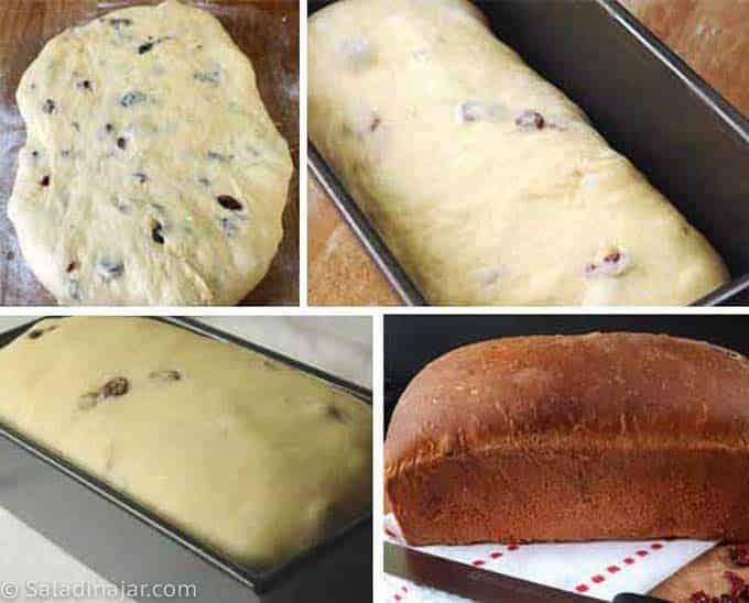 how to form bread for loaf pan