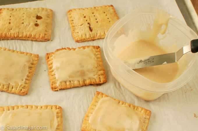 frosting baked pop tarts