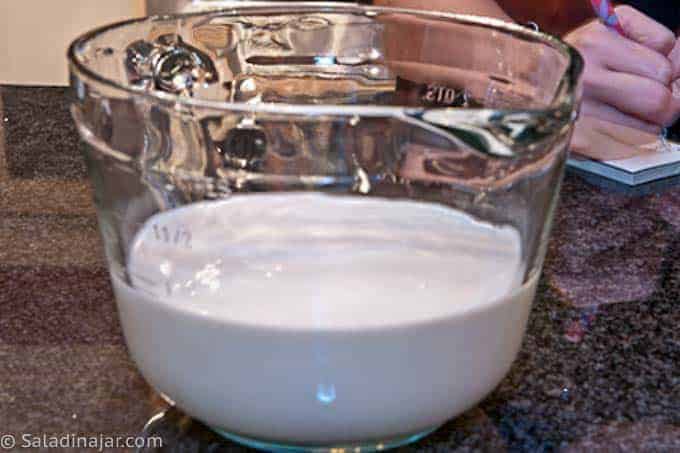 heating raw milk