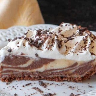 slice of Zebra Cream Pie