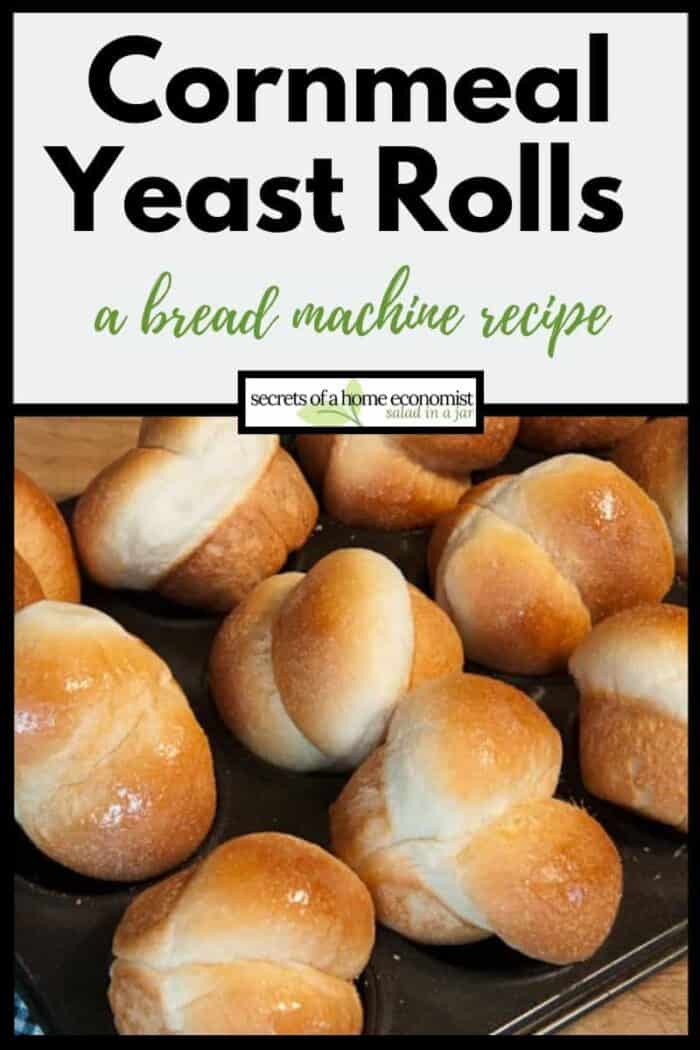 Cornmeal Yeast Rolls: A Bread Machine Yeast Roll Recipe