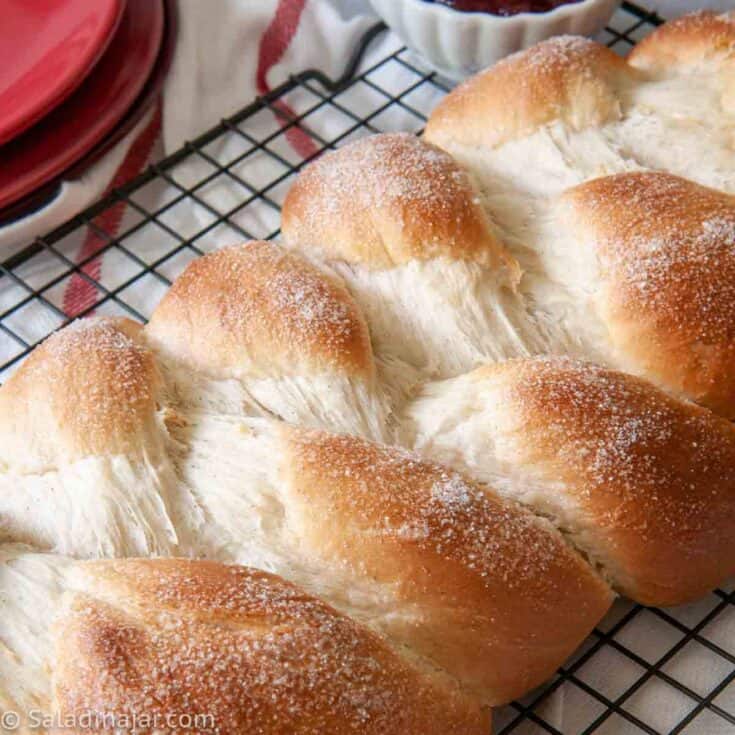 bread machine swedish cardamom braid