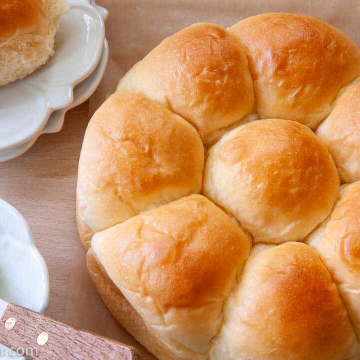 Baked Classic Dinner Rolls from a Bread Machine