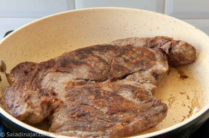 browning steak