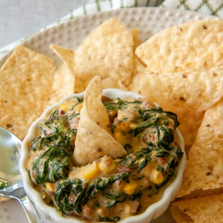 Espinaca as a dip