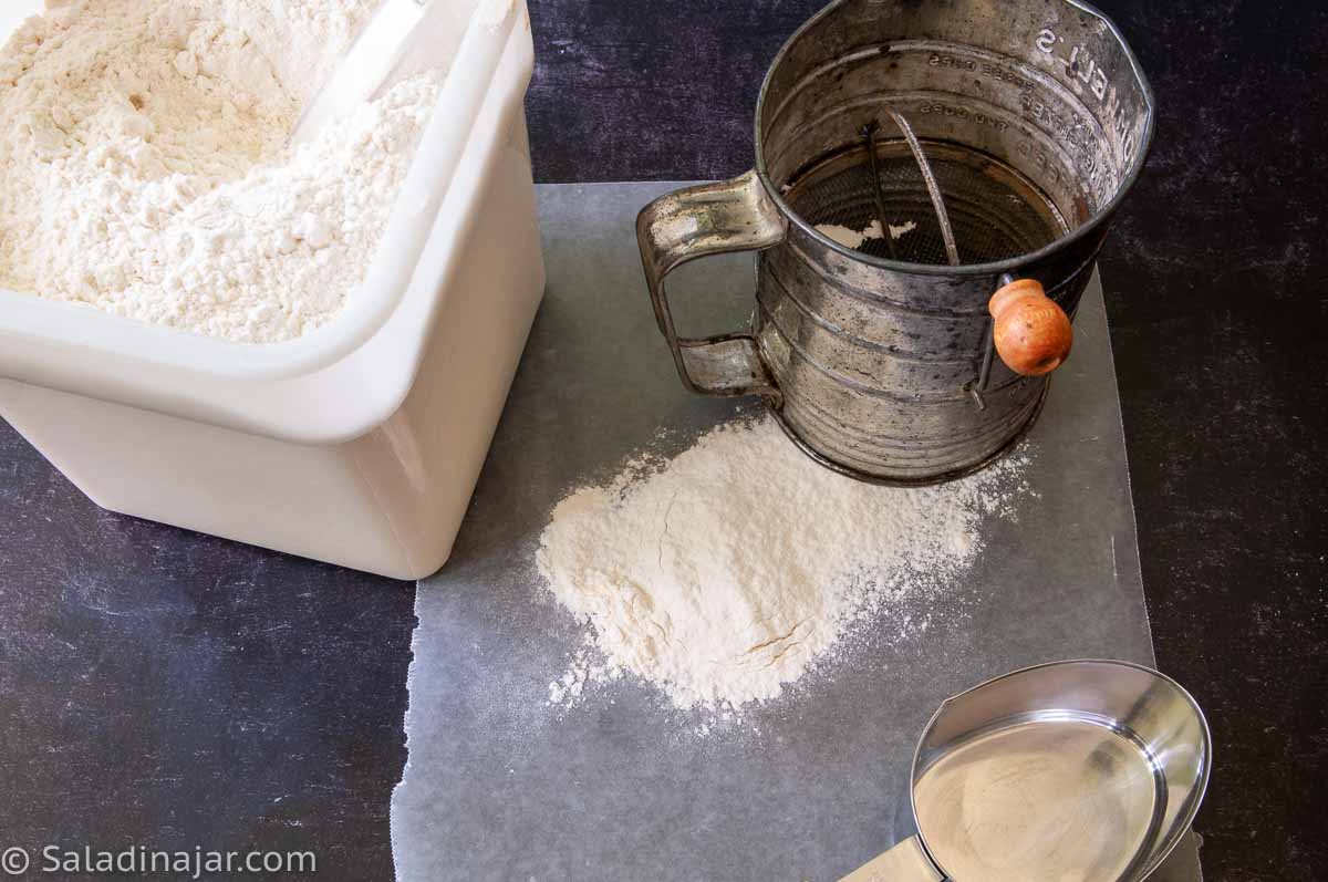 How to Measure Flour - The Baker Chick