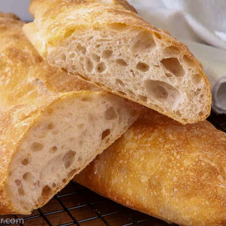 How To Make a Beautiful Ciabatta (Bread Machine) +Video