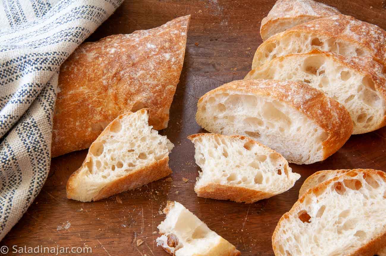 How to Make a Beautiful Bread Machine Ciabatta