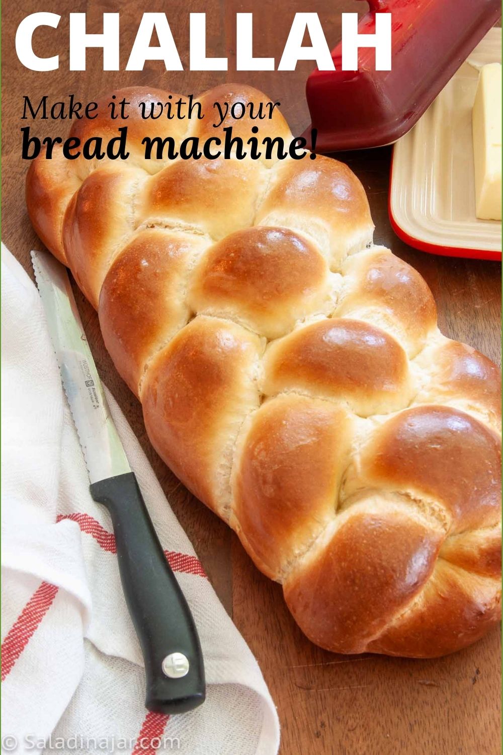 Bread Machine Challah That Makes a Grand Entrance (Dairy-Free)