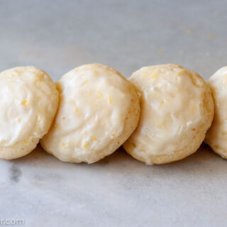 Lemon Cookies with Greek Yogurt