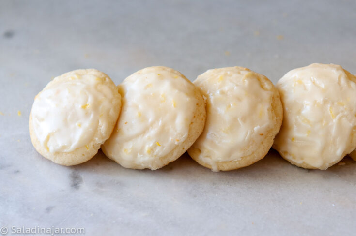 Lemon Cookies with Greek Yogurt