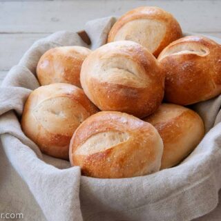 bread machine sourdough dinner rolls