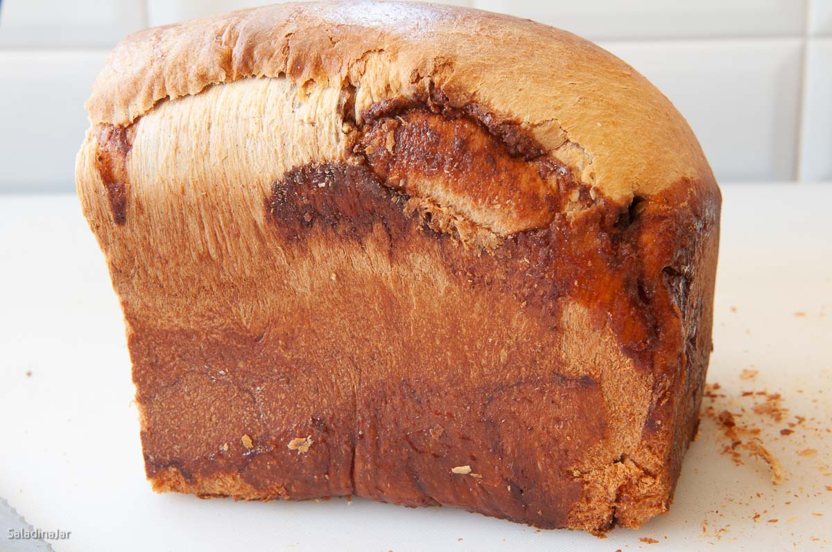 bread split on the side