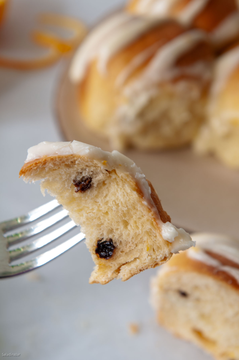 Easy Bread Machine Orange Rolls with Cream Cheese Icing