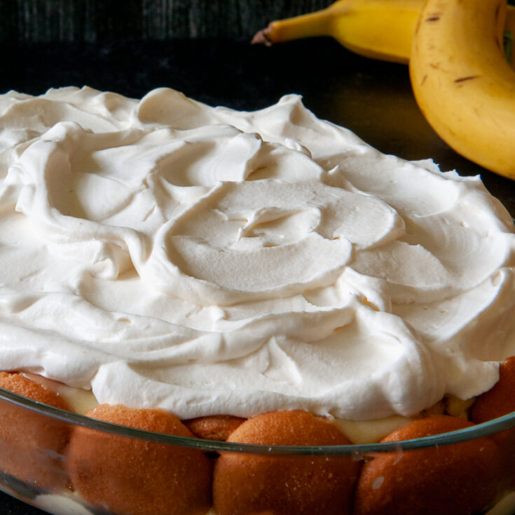 microwave banana pudding
