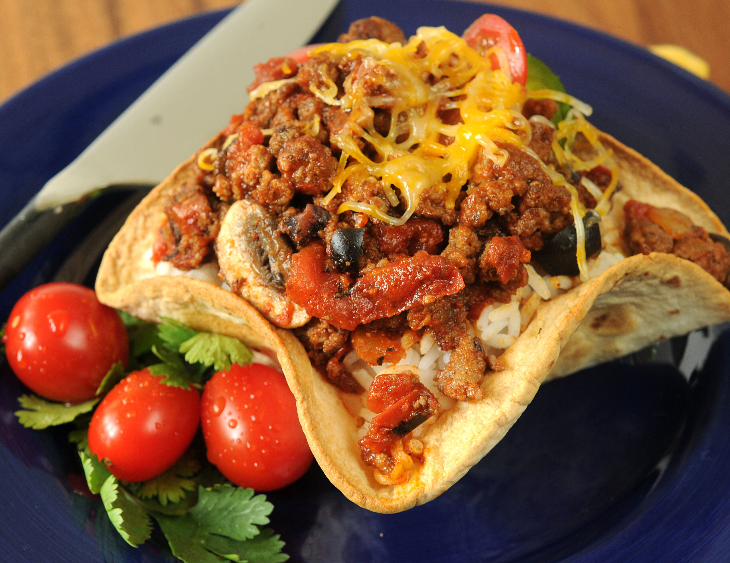 FILLED TORTILLA BOWL