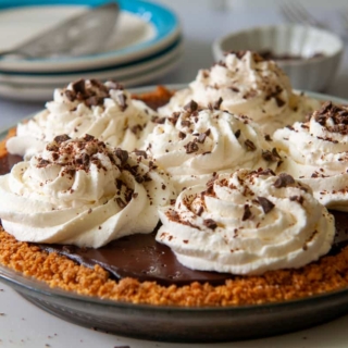 uncut chocolate microwave pie