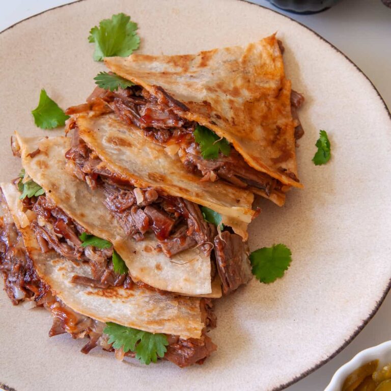 Leftover Brisket Quesadillas: Better the Second Time Around