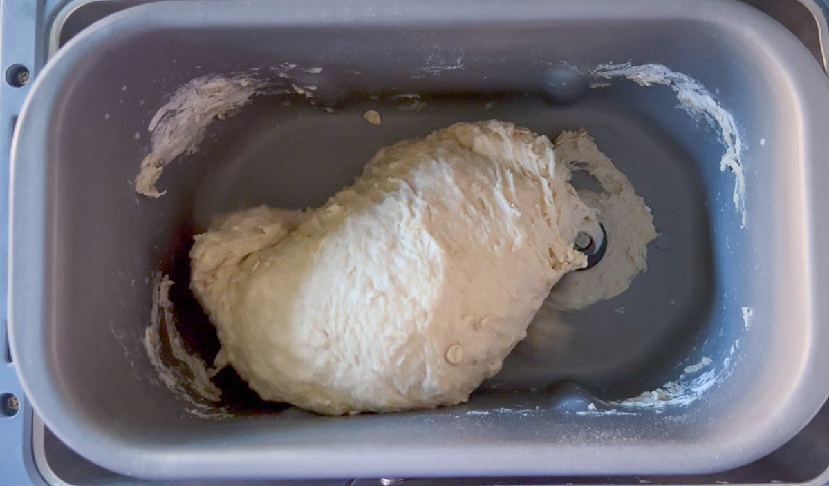 what dough should look like in bread machine