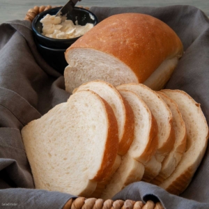 basic white loaf for a bread machine