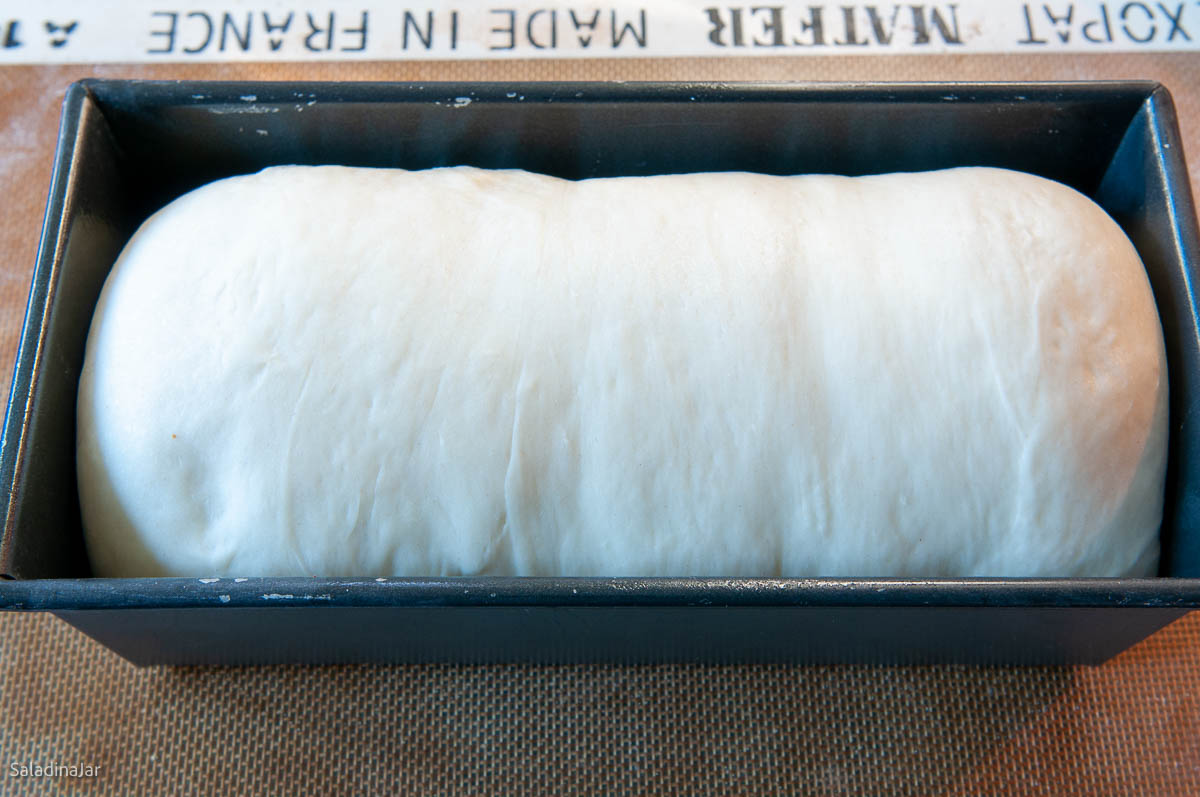 how the dough should look when it's ready to bake.