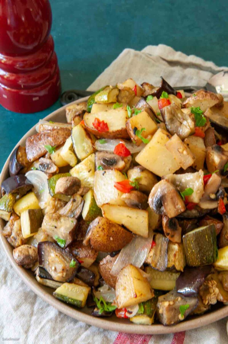 Roasted Eggplant and Potatoes Our Favorite Way To Eat Eggplant