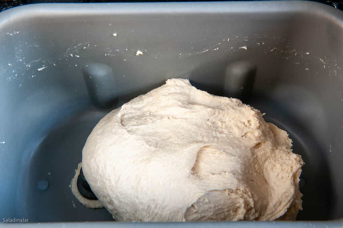What your dough should look like at the end of the kneading phase.