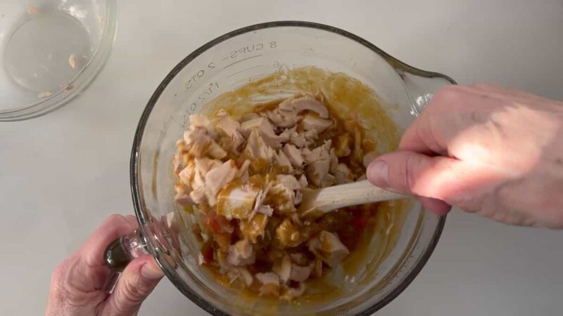Easy Rotisserie Chicken Curry: Quick Microwave Meal for Two