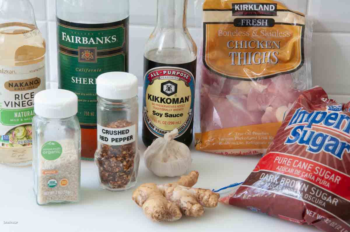 Shows ingredients needed to make this recipe.