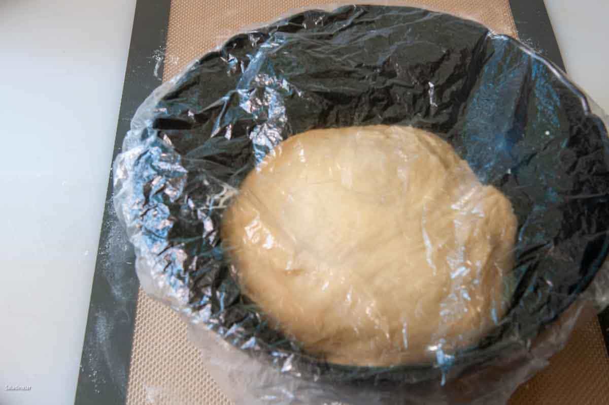 cover dough before moving to the fridge.